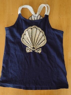 2for $9! Seashell Girls Cotton Top